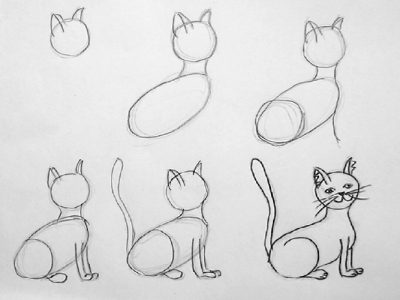 Hogyan rajzoljunk cicát? Kezdő és haladó tippek - muveszhaz.com